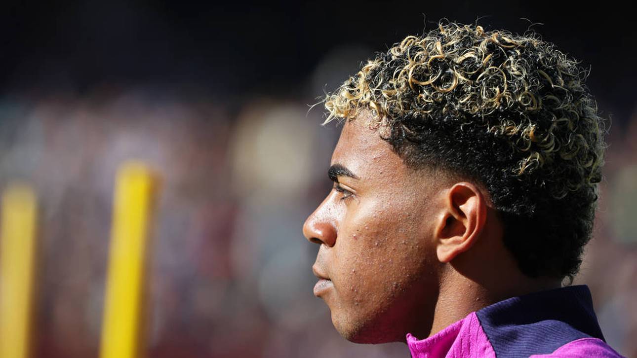 Lamine Yamal steht im Mittelpunkt eines Streit zwischen Barcelona und dem spanischen Verband