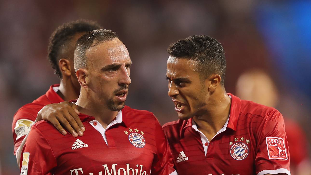 Ribery und Thiago außer Gefecht