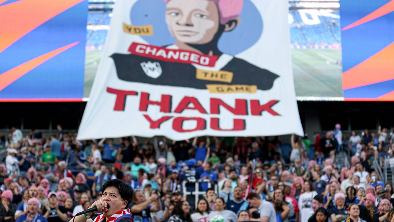 Rapinoe sorgt für Rekordkulisse