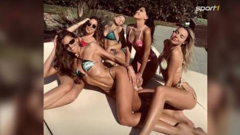 Izabel Goulart hat sich mit anderen bekannten Spielerfrauen beim Sonnenbaden gezeigt – und damit für mächtig Wirbel in Frankreich gesorgt.