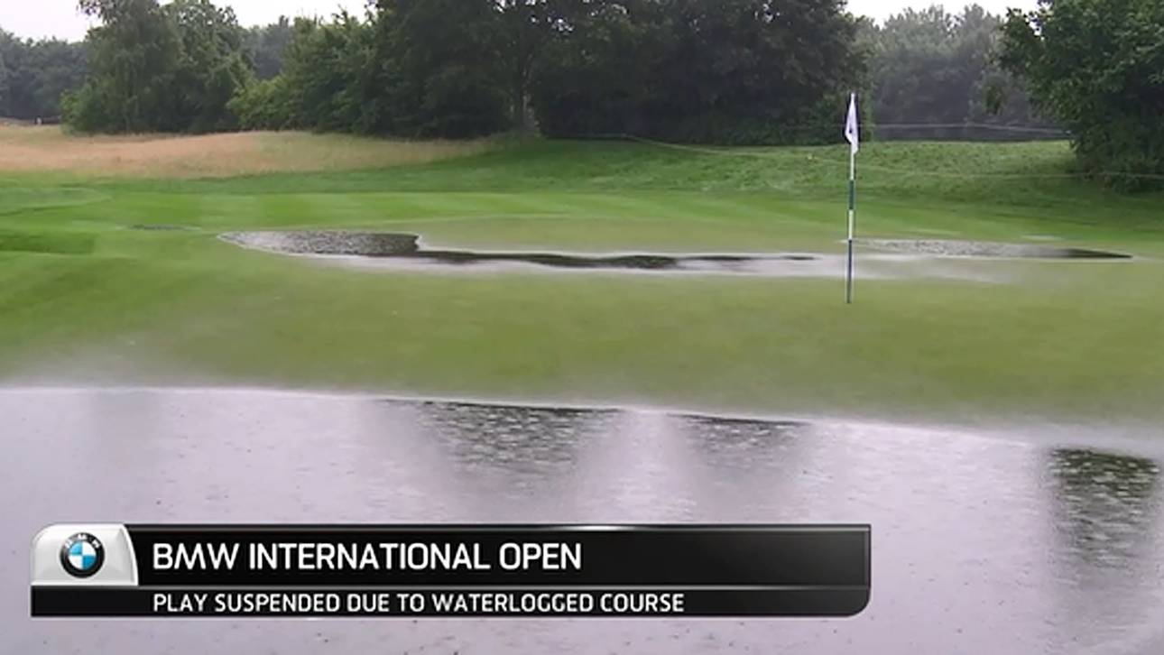 BMW Open: Regen sorgt für Abbruch