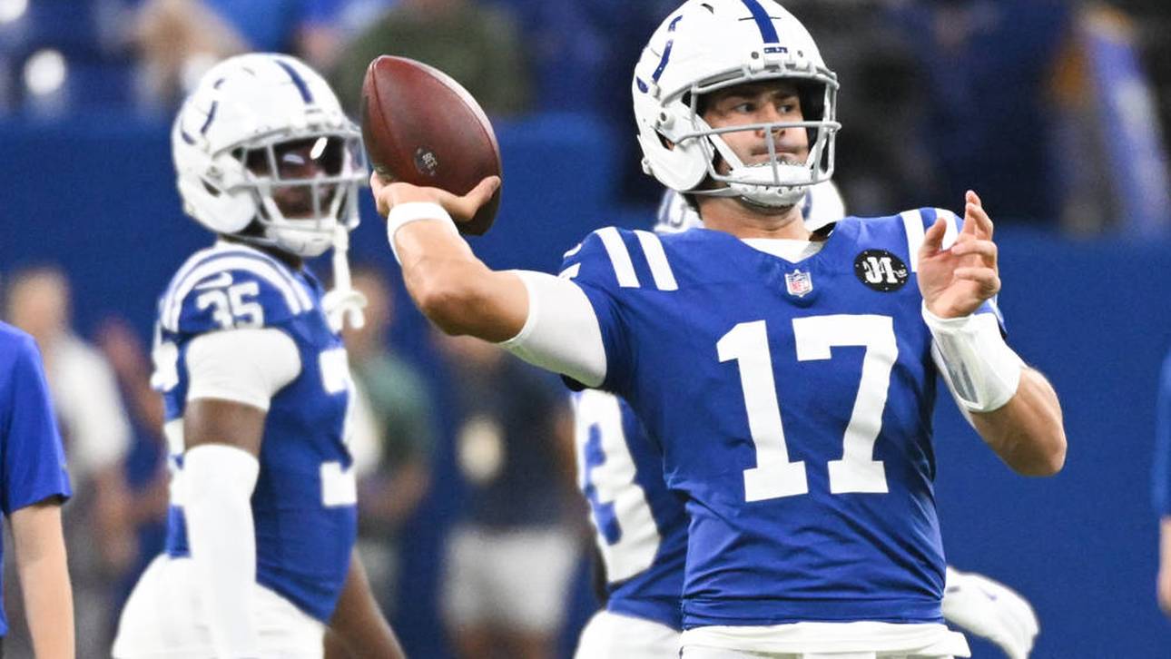 Fix! Er startet als Colts-Quarterback