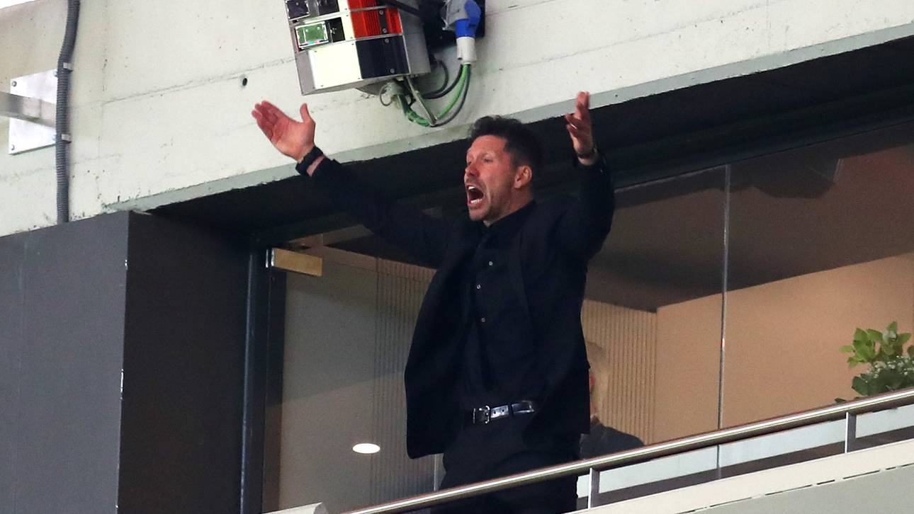 Simeone bleibt im Finale gesperrt