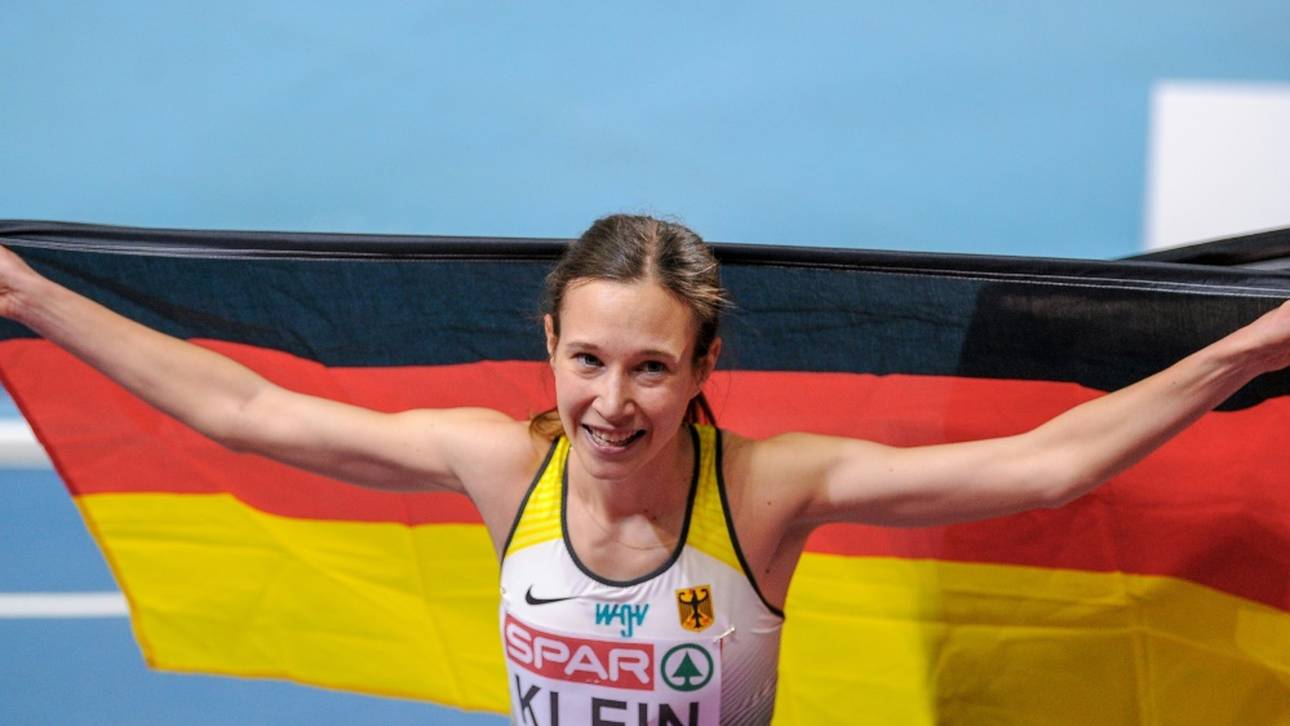 Hallen-Europameisterin Klein ist „Sportlerin des Monats“