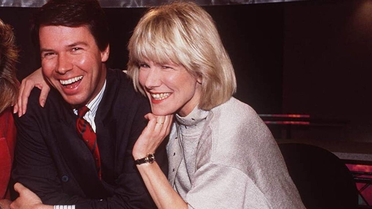 Ulrike von der Groeben und Peter Kloeppel im Jahr 1992