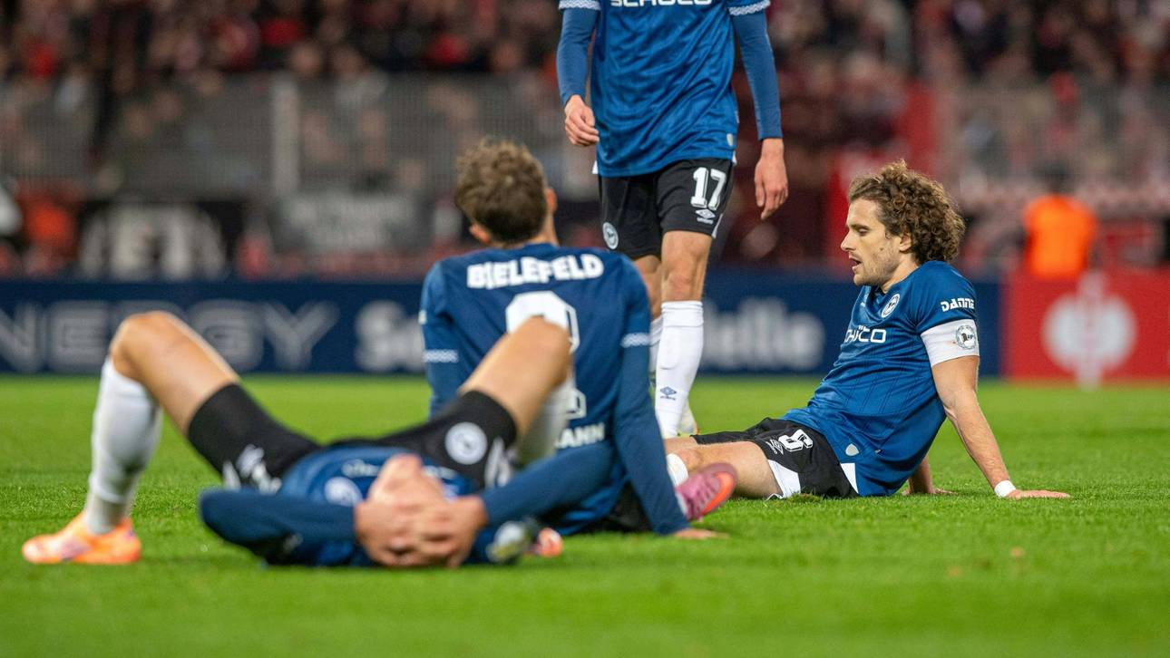 Arminia muss Pokal-Reise beenden