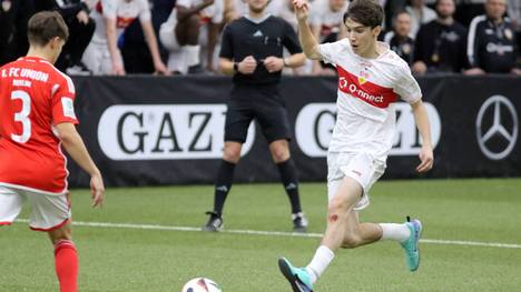 Der VfB Stuttgart ist Titelverteidiger beim Mercedes-Benz JuniorCup 