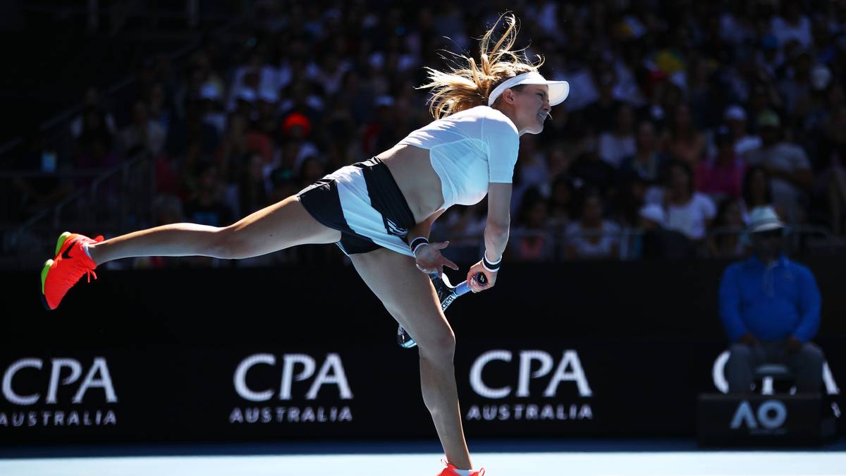 Auf dem Court überzeugte sie in den letzten Jahren zwar nicht immer sportlich, aber stets optisch. Eins ist nach dem Bild sicher: "Bauchfrei" ist wieder in