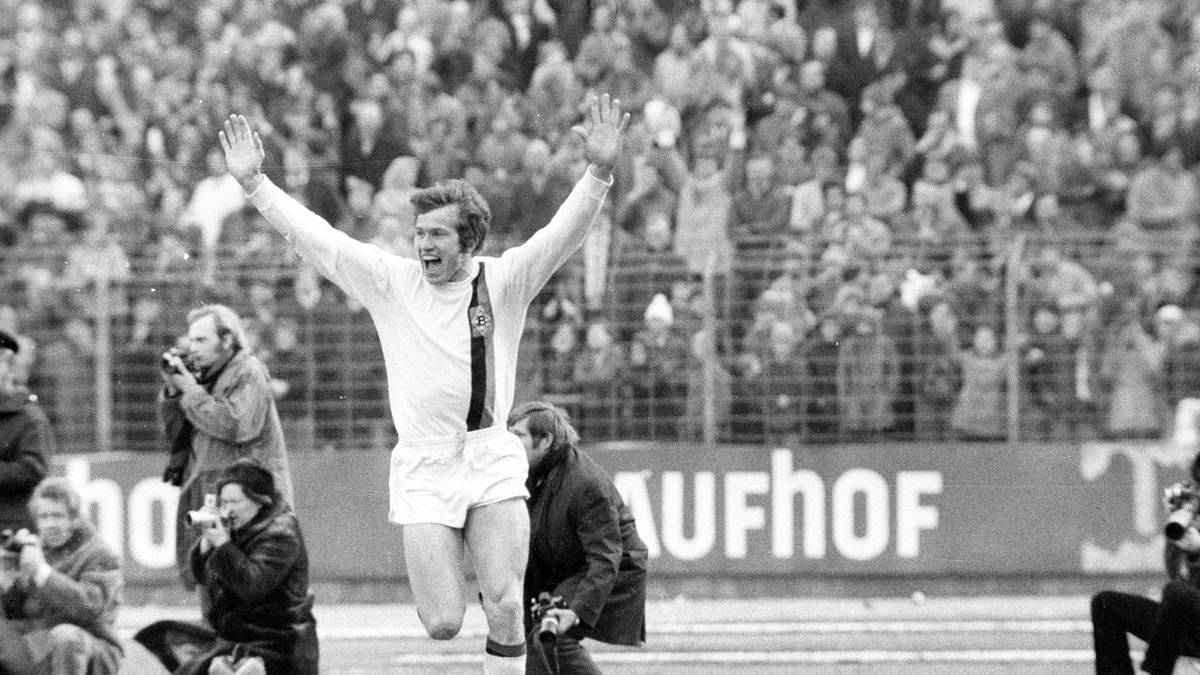 Borussia Mönchengladbach: Jupp Heynckes mit 195 Toren in 283 Spielen