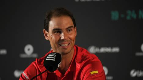 Rafael Nadal freut sich auf den Davis Cup