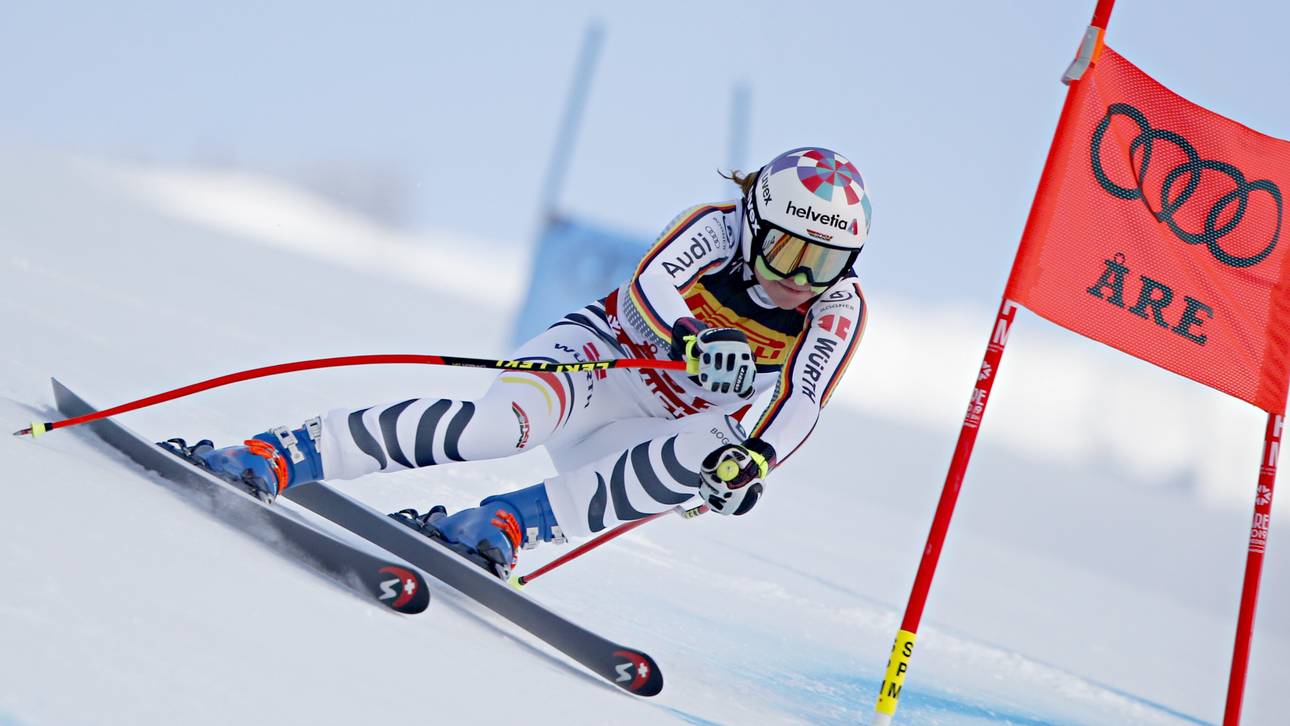 Rebensburg mit Zuversicht in Abfahrt