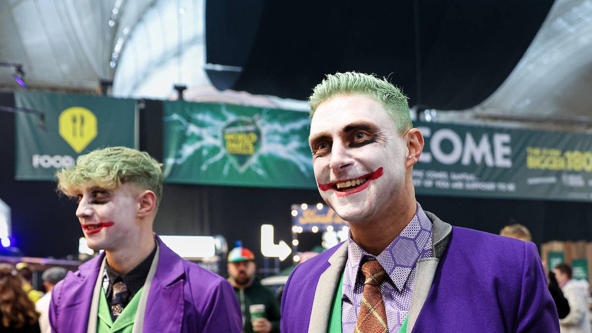 Der Joker im Ally-Pally