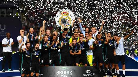 Real Madrid v Manchester United: UEFA Super Cup