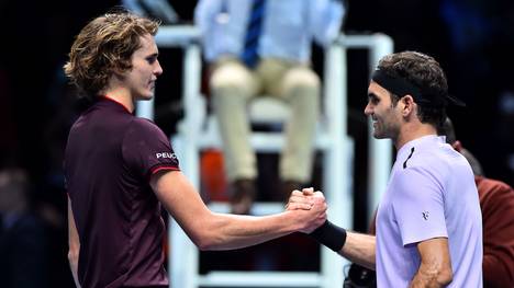 Roger Federer spendete Alexander Zverev Trost