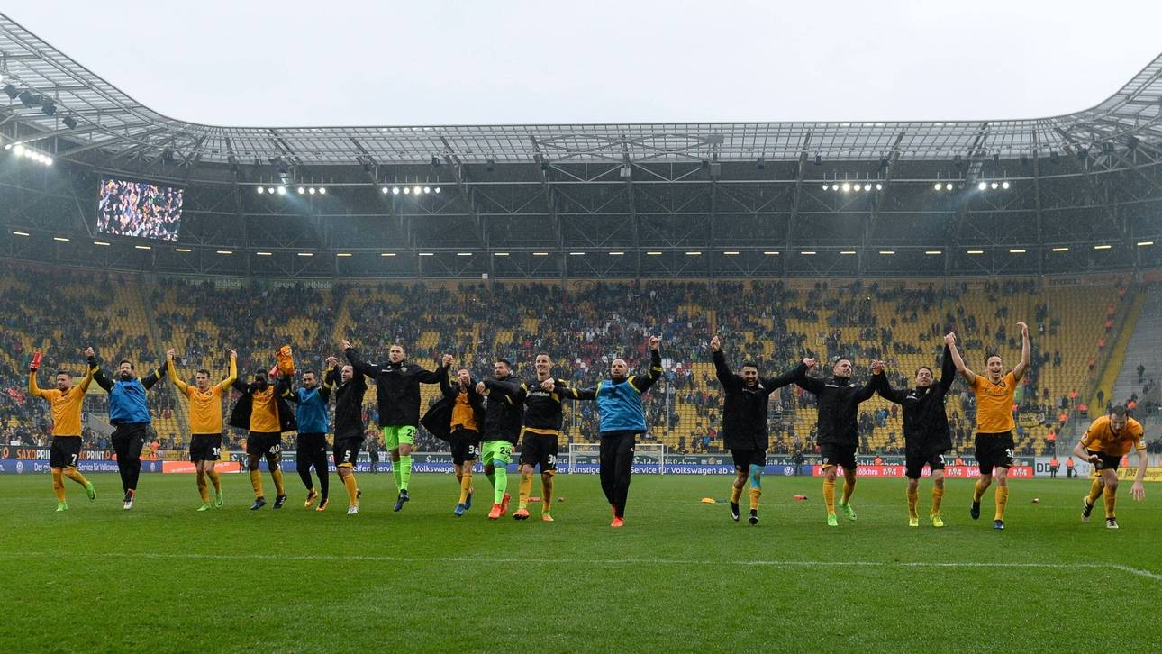 Dresden kurz vor dem Aufstieg