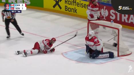 WM-Favorit Kanada gewinnt klar gegen Dänemark mit 5:1 und gewinnt somit das dritte WM-Spiel in Folge.