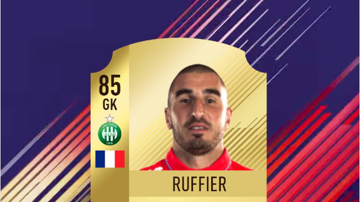 In FIFA 18 besitzt  Stéphane Ruffier eine Gesamtstärke von 85 Punkten