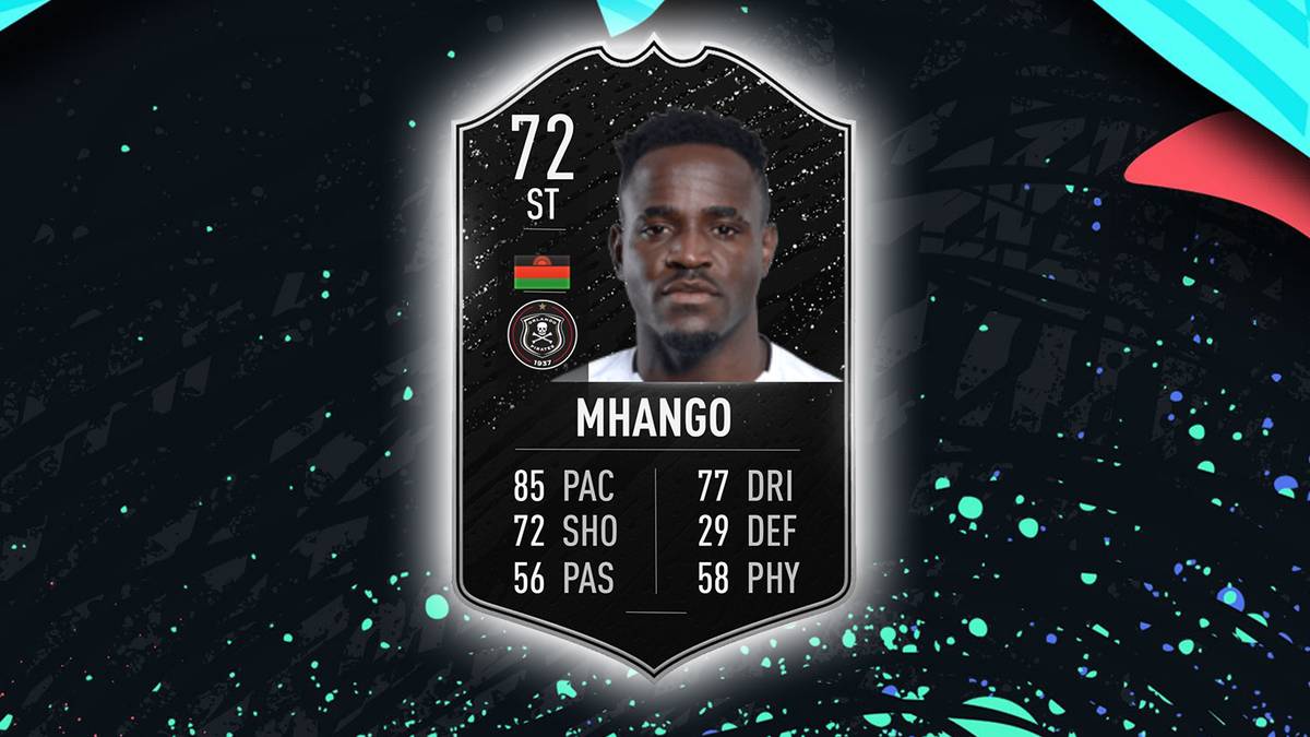 Gabadinho Mhango (Orlando Pirates), Stürmer: 72 (+10) 