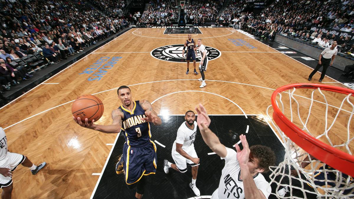 George Hill springt über weite Strecken der Saison für ihn in die Bresche und erzielt gegen Brooklyn 28 Punkte