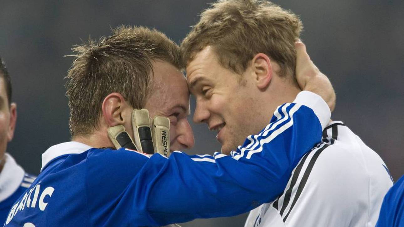 Ivan Rakitic (l.) spielte zusammen mit Manuel Neuer für Schalke