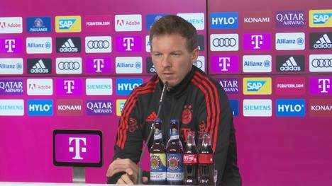 Der FC Bayern trifft am Wochenende auf die Frankfurter Eintracht. Vor dem Spiel ist Julian Nagelsmann überzeugt, dass auf den Rekordmeister eine schwere Aufgabe wartet. 