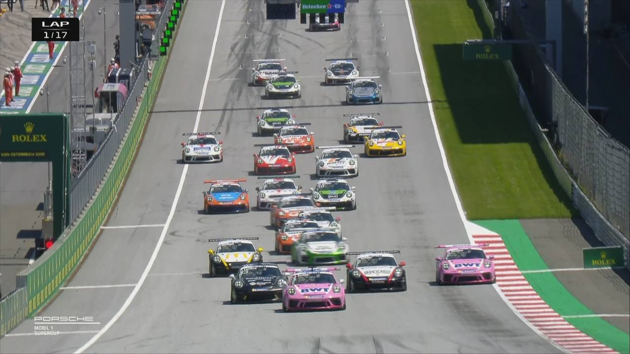 Porsche Mobil1 Supercup: Verspäteter Auftakt in Spielberg