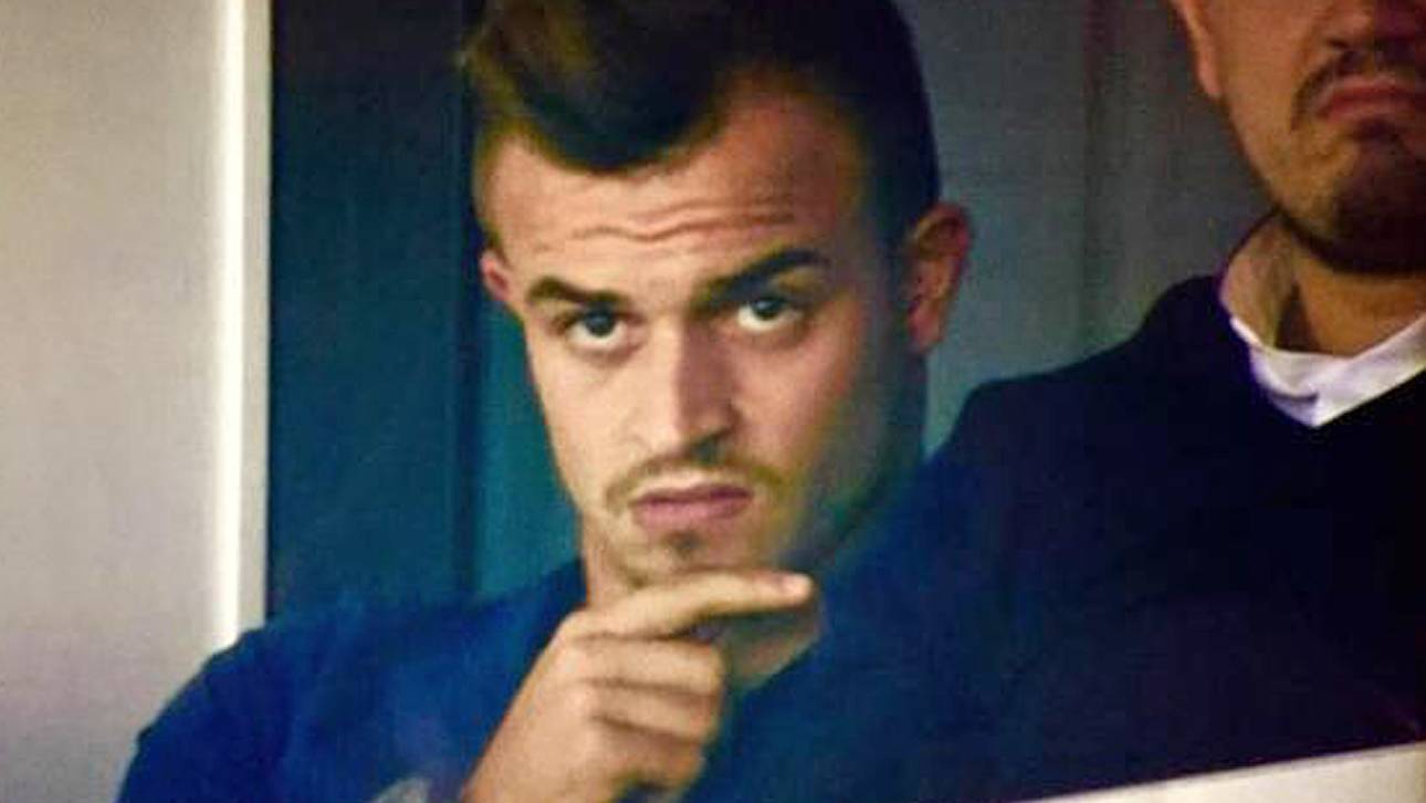 Shaqiri bei Stoke-Spiel zu Gast