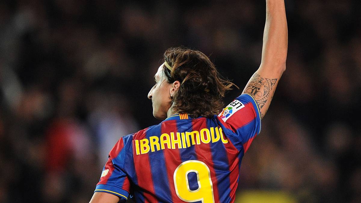 In den zwei Jahren bei Barcelona absolvierte Ibrahimovic insgesamt 46 Spiele, erzielte dabei 22 Tore und bereitete weitere 13 vor