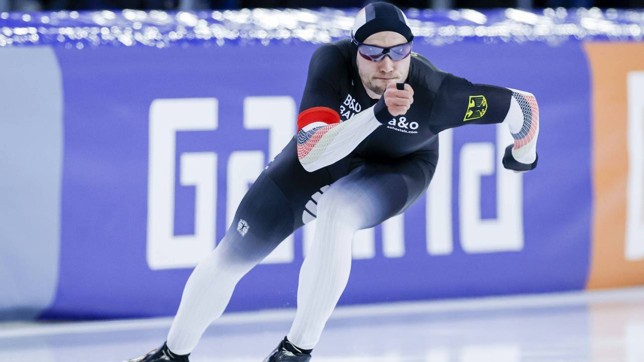 Eisschnelllauf-EM: Dombek beendet Sprint als Sechster