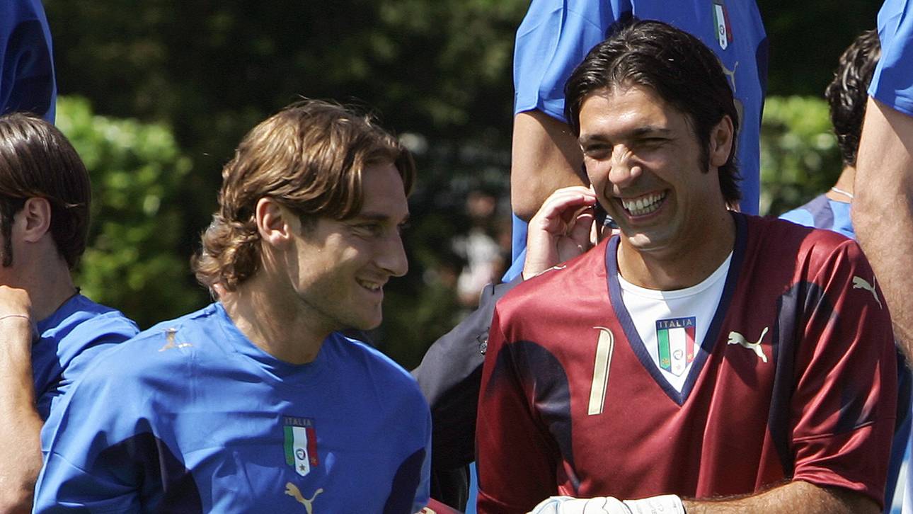 Totti verabschiedet Legende Buffon