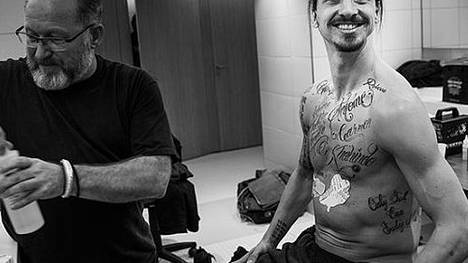 Die Kunstwerke kommen runter: Zlatan Ibrahimovics Namen-Tattoos waren nicht permanent