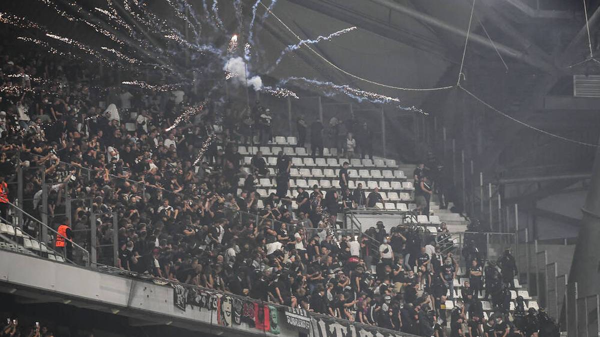 Champions League Pyro-Chaos in Marseille