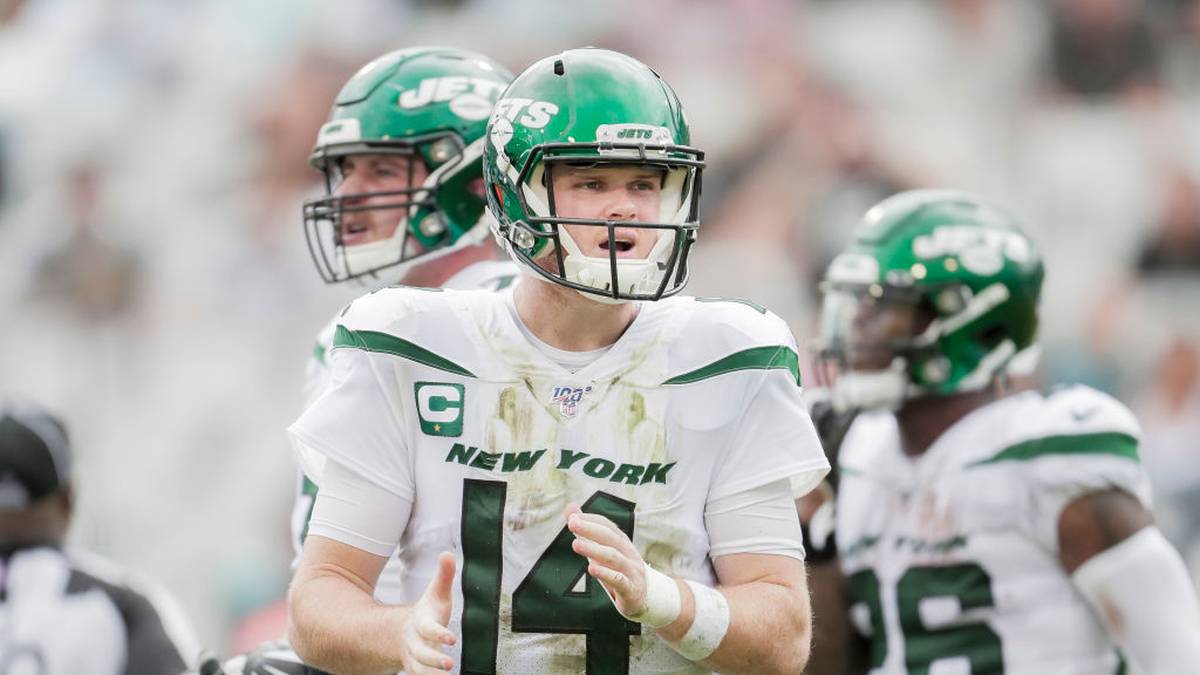 Die Jets haben eine Saison unter den Erwartungen hingelegt. Außerdem befindet sich das Team im Umbau und baut mit Sam Darnold (Bild) gerade einen jungen Quarterback für künftige Aufgaben auf - Brady würde das Ziel der Jets konterkarieren