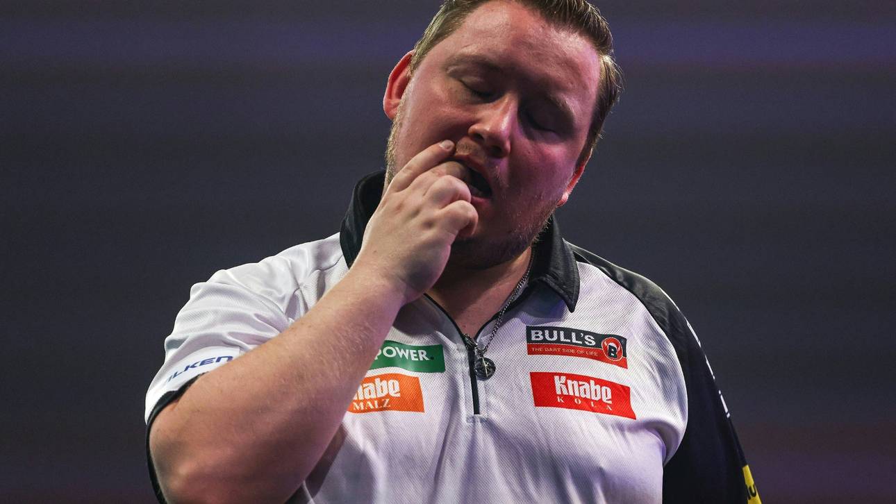 Darts-WM: Schindler verpasst Achtelfinale klar