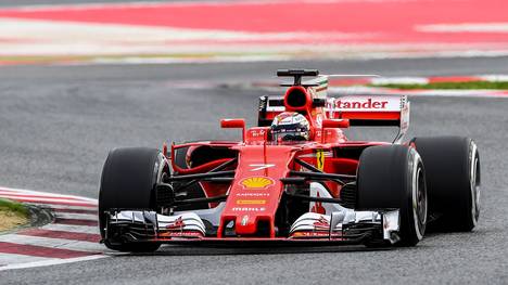 Ferrari, Kimi Raikkönen,Tests, Barcelona, Formel 1 2017