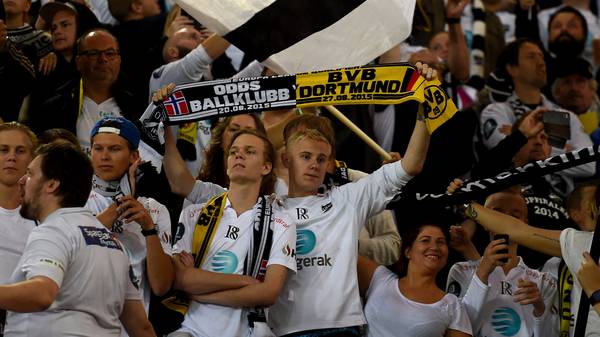 Borussia Dortmund  v Odds BK - UEFA Europa League: Play Off Round 1st Leg