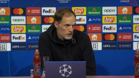 Thomas Tuchel spricht über die Entwicklung von Mathys Tel und seinem Joker-Tor gegen Manchester United. 