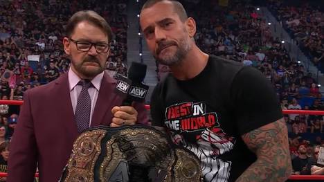 CM Punk erklärte sich bei AEW Collision zum Real World's Champion