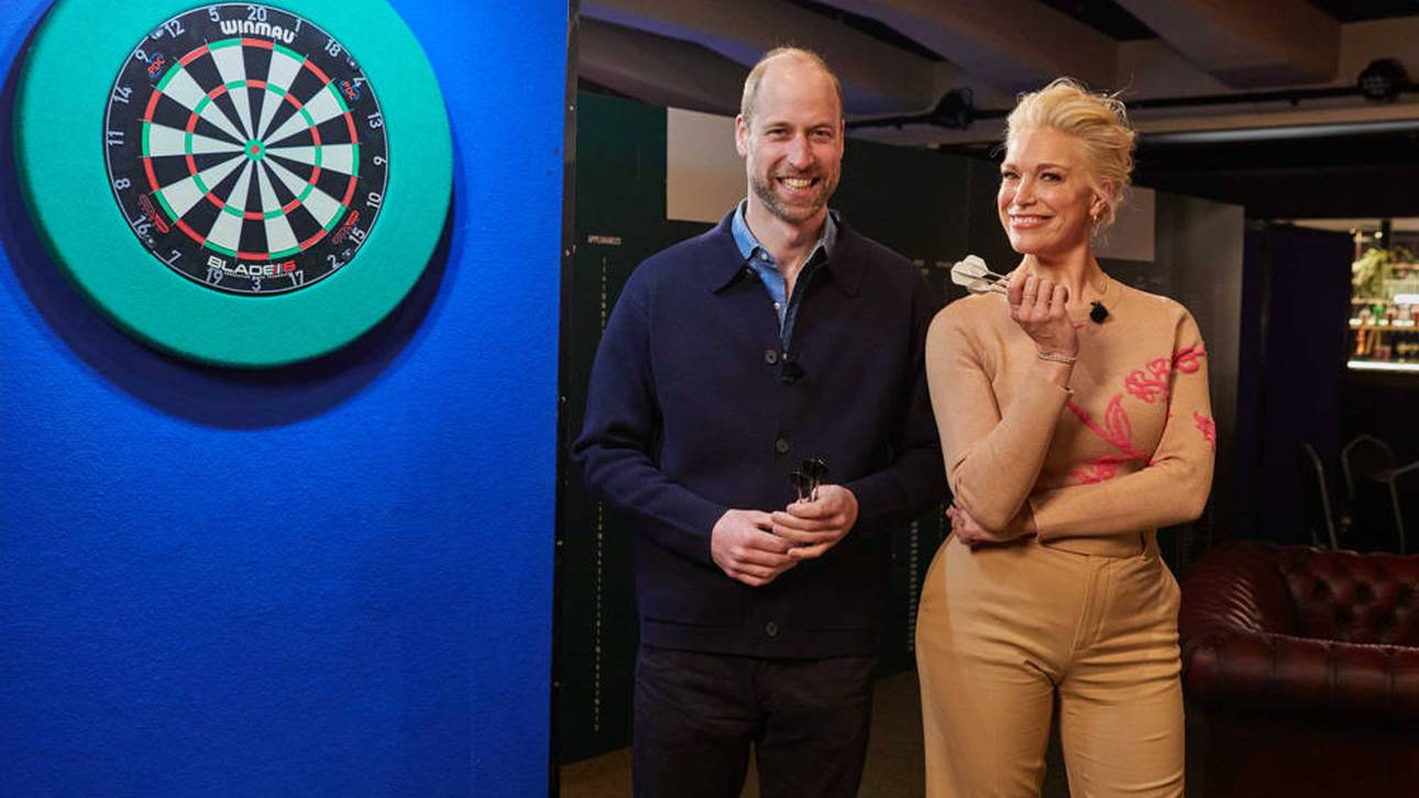 Royaler Besuch im „Ally Pally“