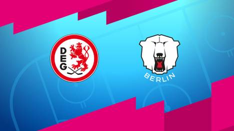 Düsseldorfer EG - Eisbären Berlin: Tore und Highlights | PENNY DEL