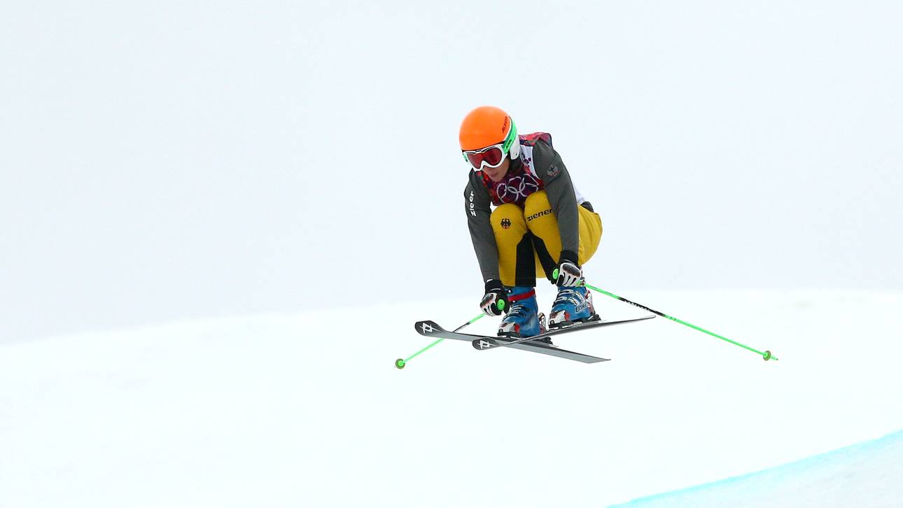 Skicrosserin Zacher Dritte am Watles