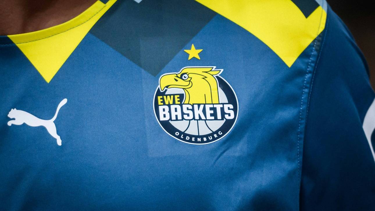 Das Wappen der EWE Baskets Oldenburg