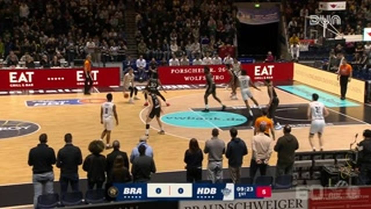 Basketball Löwen Braunschweig - MLP Academics Heidelberg | BBL-Highlights