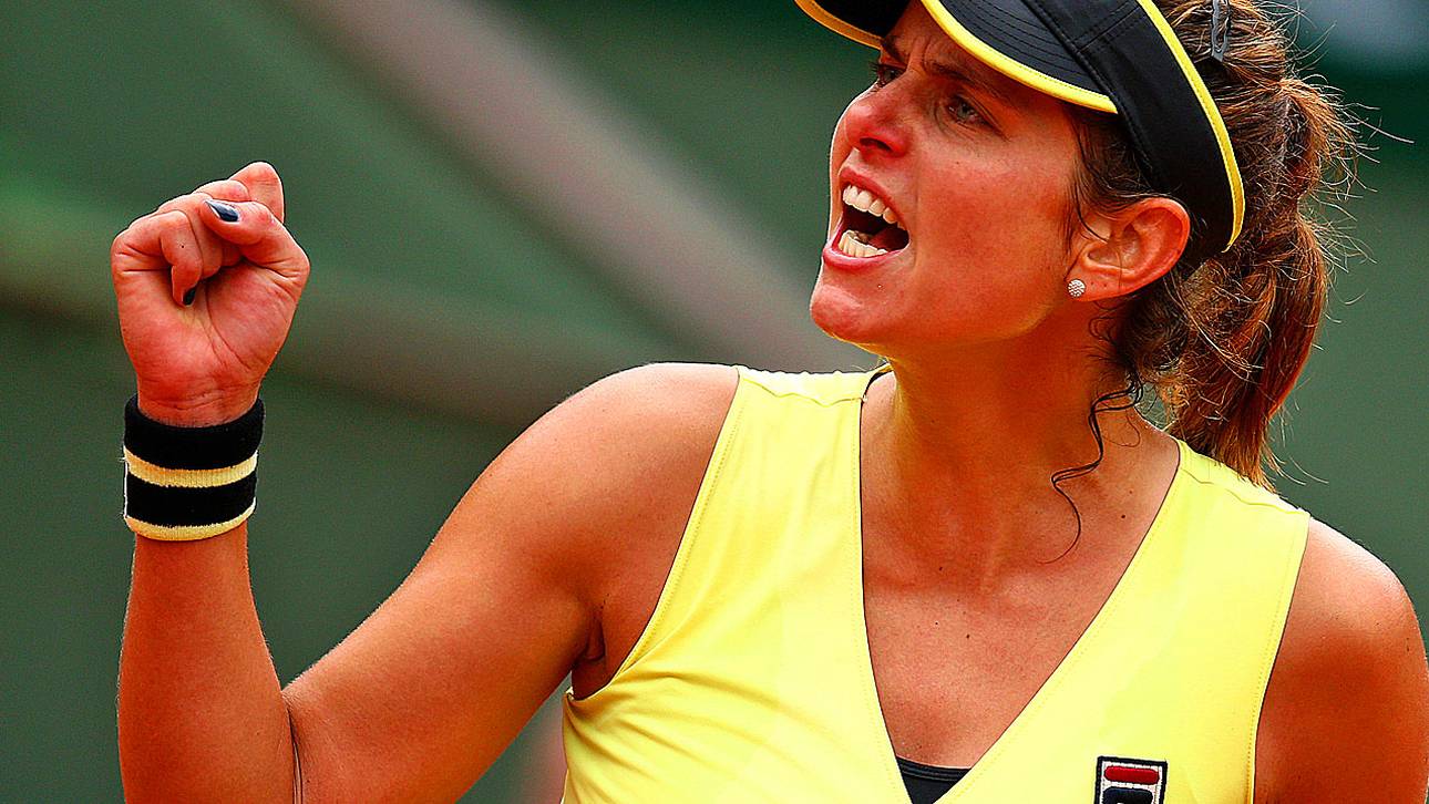 Görges erreicht Achtelfinale