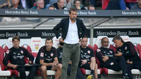 Markus Weinzierl erlebte gegen Borussia Dortmund ein schlimmes Debüt beim VfB Stuttgart