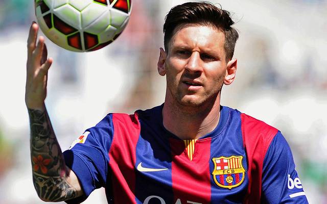 Lionel Messi Vom Fc Barcelona Zeigt Neues Tattoo Gegen Cordoba