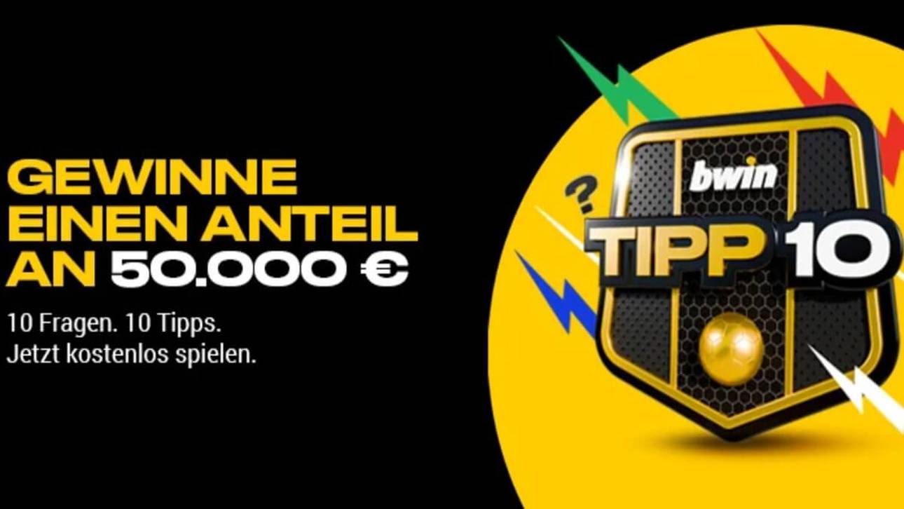 Beim Bwin EM Tippspiel müssen Kunden 10 Fragen beantworten.