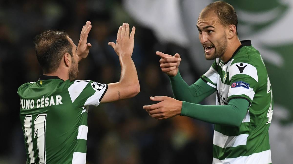 PLATZ 6: SPORTING LISSABON - Die Portugiesen um den Ex-Wolfsburger Bas Dost schlagen sich in der Champions League beachtlich und verpassen als Gruppendritter hinter Barca und Juve nur knapp den Einzug in die K.o.-Runde der Königsklasse