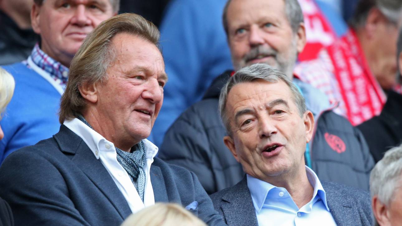 Niersbach Tribünengast in Mainz