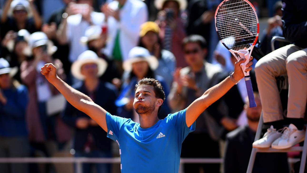 Dominic Thiem trifft im Finale der French Open auf Rafael Nadal